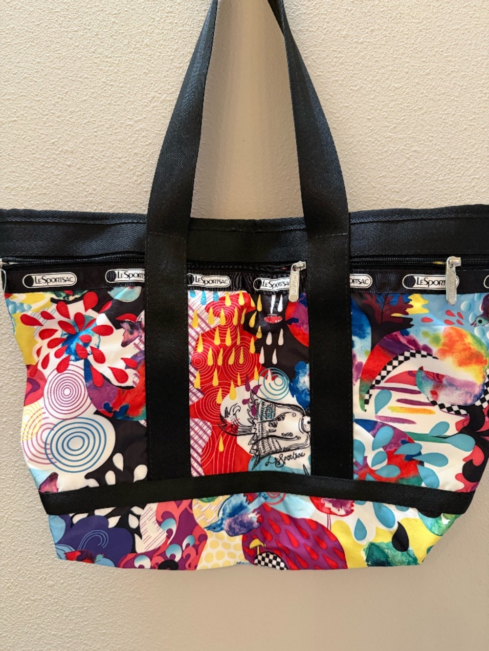 LeSporsac Multicolor Travel Tote
